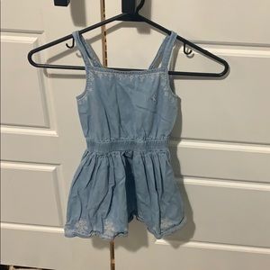 Girls 5T Calvin Klein jean summer dress